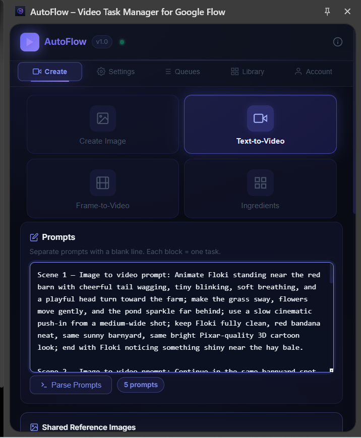 Batch Prompt Processing